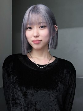 アルバム 渋谷パルコ(ALBUM) ミディアムボブショート外ハネボブ前髪カット_ba544321