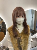 テーラヘアー 瑞江店(TELAHAIR)&nbsp;韓国風☆ピンクベージュ