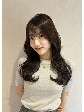 リアン バイ キートス(Lien by kiitos) レイヤーカット/ローレイヤー/くびれ巻き/顔まわりカット