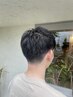 【大人男性にオススメ】カット+クイックスパor眉毛カット★￥6０50