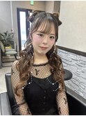 リボンヘアセット♪