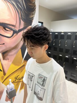 ステージ(STAGE) フェザーショート　ダウンパーマ　ニュアンスパーマ