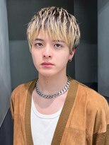 アルバム 渋谷パルコ(ALBUM)&nbsp;スパイキーショートスペインカール韓国マッシュ_F0635