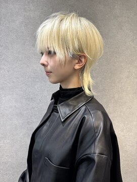 リラス 博多(rilas) 中性ウルフ メンズライク ハイトーン レイヤー