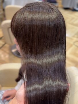 ロンド フィーユ(Lond fille) 暗めカラー/韓国レイヤー/マロンベージュ/くすみベージュ/銀座