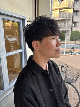 エイミーバイアフロート(amie  by afloat) メンズパーマ