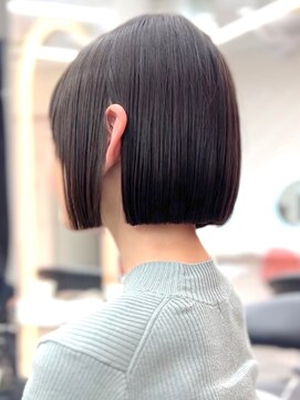 ロンドヴァリー 渋谷店(Lond vallee) ボブ縮毛矯正で作るストンボブ