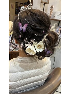 サイドシニヨン