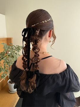 ラファンス 栗林店(LaFENCE) 似合わせ/ヘアセット/ヘアアレンジ/二次会/成人式