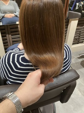 ブルー(blue) #髪質改善ストレート