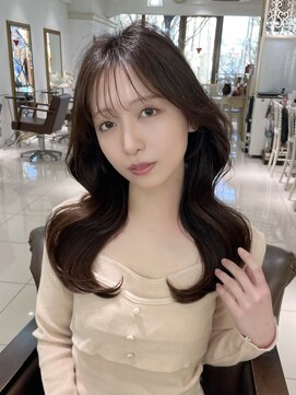 フォルテ 表参道店(FORTE) 【フォルテ千鶴】イメチェン/韓国ヘア/ピンクベージュ/縮毛矯正