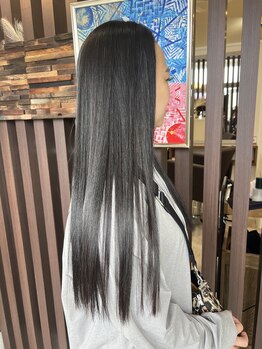 ライムキー(Lime Cay)の写真/髪質改善ストレート。触れたくなる艶