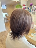 リーク(LEEK)&nbsp;イメチェンに人気のウルフスタイル☆