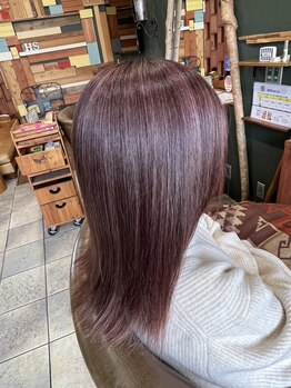 エイチエスプラス ヘアサロン(hs plus hair salon)の写真/大人女性のロングヘアを輝かせる！ハイライト・ダブルカラーで叶える理想の色味☆