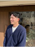 程よいパーマショート