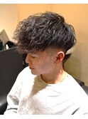 スペインカール/バロックパーマ/ショートパーマ/フェードパーマ