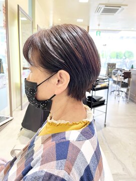ブランシェ 高蔵寺店(BRANCHE) ☆美シルエット☆耳かけショート【北川】