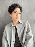 アップバング/メンズカット
