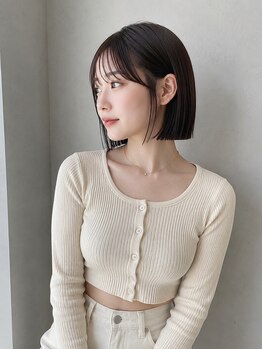 アンジュ ヘアー(Ange hair)の写真/【金山駅徒歩4分】少数精鋭のスタッフでマンツーマン施術♪貴方専属のStylistが理想のスタイルを叶えます♪