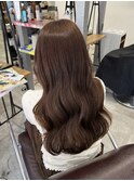 モカブラウン 透明感カラー 髪質改善 艶髪 ダメージレス 10代