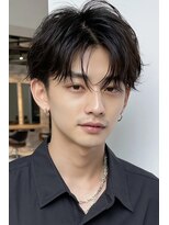 リアンメンズ 青山 表参道(Liun men's)&nbsp;メンズショート　センターパート