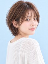ユニット 蕨西口店(UNIT)&nbsp;ショートボブ髪型20代30代40代50代前髪あり前髪なし面長丸顔蕨駅