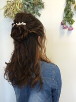 ヘアーサロン ツミキ(HAIR SALON TSUMiKi)&nbsp;【TSUMiKi】愛されハーフアップ