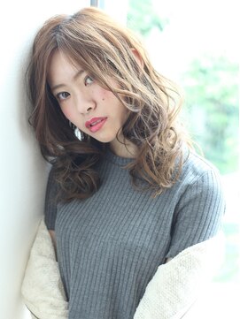 リラ ヘアー(LILA HAIR) 【LILA HAIR】イルミナカラーのほつれカール