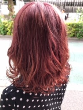 リプルヘアー ウエスト(ripple hair west) ピンクバイオレット