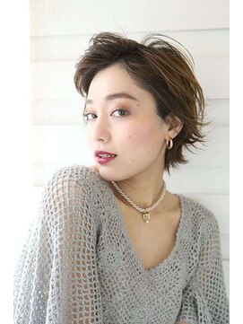 サンクチュアリー ウィズ コネクト(Sanctuary with connect) sanctuary☆大人エッジショートスタイル／前髪なしショート