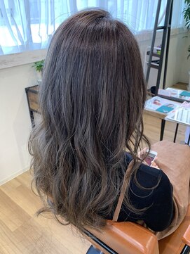 ロビー(LOBBY) 『LOBBY』田野上 透明感カラー☆アッシュグレー