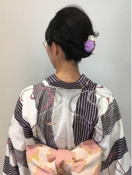 フラココ 荻窪店(hurakoko trico) 和泉美佳　シンプルにまとめた浴衣ヘア