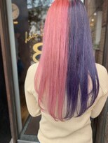 ヘアアトリエオット(hair atelier 8 otto)&nbsp;ピンクとバイオレット