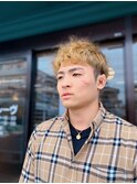 外国人風!マッシュパーマ