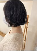 春のボブパーマ