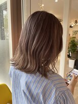 フラム ヘアデザイナーズ(FuLAM Hair designers*) ハイトーンでも品のある《ラベンダーラテカラー》