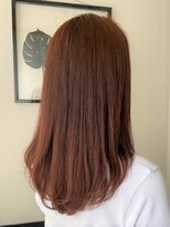 カミットチャーチ(KAMITTO CHUUCH) オレンジベージュ×ローレイヤーロング