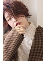 ソイクフ(SOY KUFU)&nbsp;大人可愛い20代30代40代イメチェン似合わせカットレッドブラウン