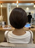 重めショートボブ