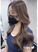 ハイライト レイヤーカット ワンホンヘア