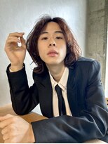 キュー(Cue_)&nbsp;【キューメンズヘア】メンズミディアムミルクパーマ【石阪】2