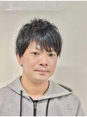 トップのボリュームUP！ポイントパーマ