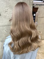 ユアーズヘア 新宿三丁目店(youres hair) ケアブリーチで作るハイトーンカラー　プラチナカラー