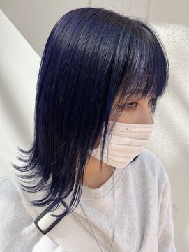 シュガー ヘアアンドネイル 仙台(SUGAR) ネイビーブルー