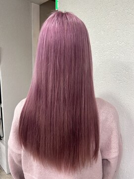 アジールヘア 所沢プロペ通り店(agir hair) カシスピンクラベンダー韓国推しストレート所沢小手指