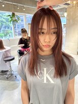 パーク(PARK)&nbsp;シースルーバング顔まわりカットフェイスレイヤーウルフ