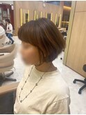 大人ショートボブ