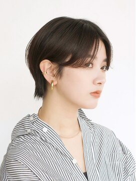 アイティーバイアルバム 下北沢店(IT by ALBUM) ナチュラルショート_マチルダボブピンクベージュ_ba464061