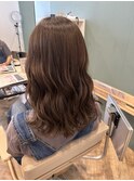 ミディアム×ゆるふわウェーブ