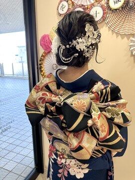 クロップ エス 湘南辻堂(crop es) cropes辻堂 成人式ヘアセット ふわふわアップ